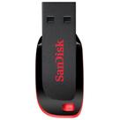 Pendrive Sandisk Cruzer Blade 8gb 2.0 Preto E Vermelho Preto