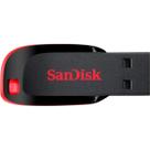 Pendrive Sandisk Cruzer Blade Z50 SDCZ50-64G - 64GB - Preto e Vermelho Pendrive Sandisk Cruzer Blade Z50 SDCZ50-64G - 64GB - Preto e Vermelho