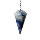 Pêndulo de Cristal Multifacetado para Espiritualidade e Meditação