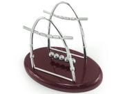 Pêndulo De Newton Modelo Grande Balance Balls Decoração De Mesa Modelo Oval