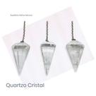 Pêndulo Natural Facetado De Cristal - Radiestesia E Reiki Pêndulo Natural Facetado De Cristal - Radiestesia E Reiki