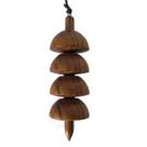 Pêndulo Osiris de Madeira Reciclável de Reflorestamento 6 cm