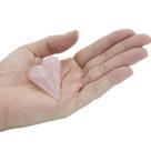 PÊNDULO QUARTZO ROSA - RADIESTESIA MESA RADIÔNICA (3,5 a 5,5)cm
