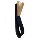 Pendurador Gancho Multiuso Pinus material sintético Preto 3x7 cm V Pendurador Gancho Multiuso Pinus material sintético Preto 3x7 cm V