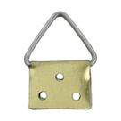 Pendurador suporte Triângulo Dourado Nº03 para quadros molduras grandes 1000 unidades Pendurador suporte Triângulo Dourado Nº03 para quadros molduras grandes 1000 unidades