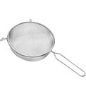 Peneira 15,5cm Diâmetro Por 29,5cm Comprimento Coar Polvilhar em Aço Inox