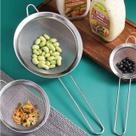 Peneira Aço Inox 12 Cm Para Cozinha Profissional Malha Fina