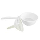 Peneira c/funil plast.keita