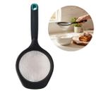 Peneira Coar Polvilhar Aço Cozinha Utensílio Farinha Suco