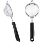 Peneira de Aço Inox com Cabo Preto de Plástico para Filtragem Farinha Chocolate Açúcar - 9cm - Weck Peneira de Aço Inox com Cabo Preto de Plástico para Filtragem Farinha Chocolate Açúcar - 9cm - Weck
