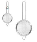 Peneira de Aço Inox Diâmetro 18cm Utensílio de Cozinha