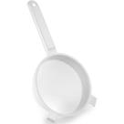 Peneira de Nylon 12CM 1189 para Coar Sucos e Caldos em Plástico com Cabo Ergonômico Branco Plasútil Peneira de Nylon 12CM 1189 para Coar Sucos e Caldos em Plástico com Cabo Ergonômico Branco Plasútil