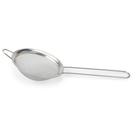 Peneira de Trama Fina em Aço Inox para Coinfeitar e Receitas 23,4x9,8x4,5cm