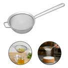 Peneira em Aço Inox Pequena 16cm Polvilhar Escorrer Massas FRG0240 Frigopro
