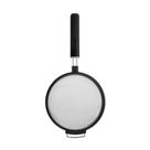 Peneira KitchenAid Aço Inox Preta para Coar e Polvilhar Cozinha Utensílio Culinário Farinha Açúcar Resistente Durável Profissional