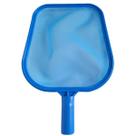 Peneira Plástica Cata Folhas Azul Limpeza Piscina Netuno
