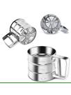 Peneira Polvilhador Manual Aço Inox SNH25 Snel Home