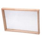 Peneira Retangular Momfort 50 Cm X 80 Cm Madeira Malha 06 Para Peneirar Areia Média