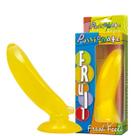 Penetrador Prótese Formato de Banana com Ventosa Removível 17cm