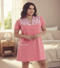 Penhoar camisola aberta Plus Size Nº 54 ao 60