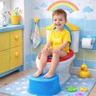 Penico Infantil Troneco Menina Rosa Menino Carro Azul Oferta -