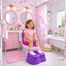 Penico Infantil Troneco Menina Rosa Menino Carro Azul Oferta -