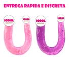 Pênis Dildo Realístico Duplo 44cm - Pênis Hawaiano SEX TOYS YJ-