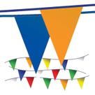 Pennant Banner Flags Electro Tape OSHA 227 kg 32 m Strand Pennant Banner Flags Electro Tape OSHA 227 kg 32 m Strand