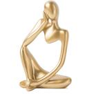 Pensador Estatueta Decorativa Abstrata Ornamento Elegante Thinker DOL02 Pensador Estatueta Decorativa Abstrata Ornamento Elegante Thinker DOL02