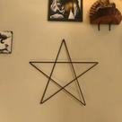 Pentagrama Esotérico 60cm Proteção, Ritual e Decoração
