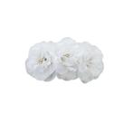 Pente arranjo de flores brancas - decoração para cabelo Pente arranjo de flores brancas - decoração para cabelo
