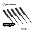 Pente Carbono Antiestático Antifrizz 56 Beauty Flash Profissional Cerdas finas e Cabo fino Pente Carbono Antiestático Antifrizz 56 Beauty Flash Profissional Cerdas finas e Cabo fino
