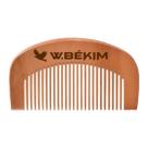 Pente Compacto Meia Lua Curvo W.BÉKIM De Madeira Anti-frizz
