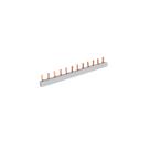 Pente de barramento - 1p - 63a - 22.5cm - (12 pinos) - (pct com 10 pçs) Pente de barramento - 1p - 63a - 22.5cm - (12 pinos) - (pct com 10 pçs)