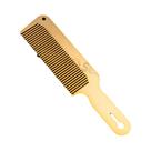 Pente De Cabeleireiro De Aço De Titânio Masculino Fino Plano Superior Clipper Ferramentas De Corte