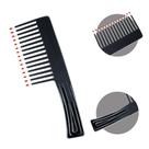 Pente de Cabelo Barbeiro Cabelereiro Profissional Fino Cacheados Afro Multiuso Dompel Pente de Cabelo Barbeiro Cabelereiro Profissional Fino Cacheados Afro Multiuso Dompel