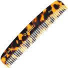 Pente de cabelo Kent 7T feito à mão, dente fino, 13 cm