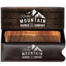 Pente de cabelo Rocky Mountain Barber Wood antiestático fino/médio