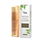 Pente de cabelo Vedic Naturals Madeira de Neem 100% pura e natural Pente de cabelo Vedic Naturals Madeira de Neem 100% pura e natural