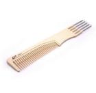 Pente De Carbono Profissional Cb615 Resistente A Altas Temperaturas Com Dente De Ferro Metal Para Penteados