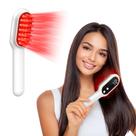 Pente de crescimento de cabelo para terapia a laser, massageador elétrico de couro cabeludo Carviki