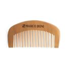 Pente de madeira premium para barba e bigode marco boni