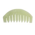 Pente de Massagem Janedream Jade Gua Sha para Couro Cabeludo e Cabelo