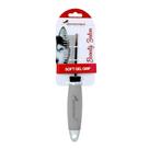Pente Dentes Alternados GermanHart Cabo em Gel Cinza p/ cães