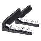 Pente Dobrável Jurrissa 2 Unidades Mini Portátil Preto Pente Dobrável Jurrissa 2 Unidades Mini Portátil Preto