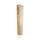 Pente Duplo Artesanal Cabelo e Barba Madeira Cabreuva com Cera de Abelha You Man 15cm