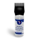 Pente Frasco Aplicador de Tintura Preto 180ml - Santa Clara