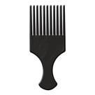 Pente Garfo Bellesa Para Cabelo Afro E Cacheado Preto
