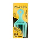 Pente garfo para cachos marco boni 1545 verde