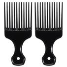 Pente garfo SIMPOR 2 peças, dentes largos, plástico, 16 cm Pente garfo SIMPOR 2 peças, dentes largos, plástico, 16 cm